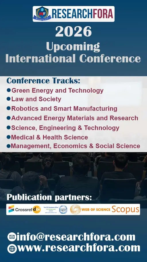 Upcoming International Conference for 2026